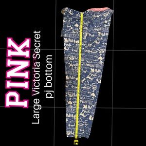 PINK Victoria Secret pajama bottoms VGUC Lovely item Large